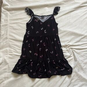 Teen XL soft dress with butterfly